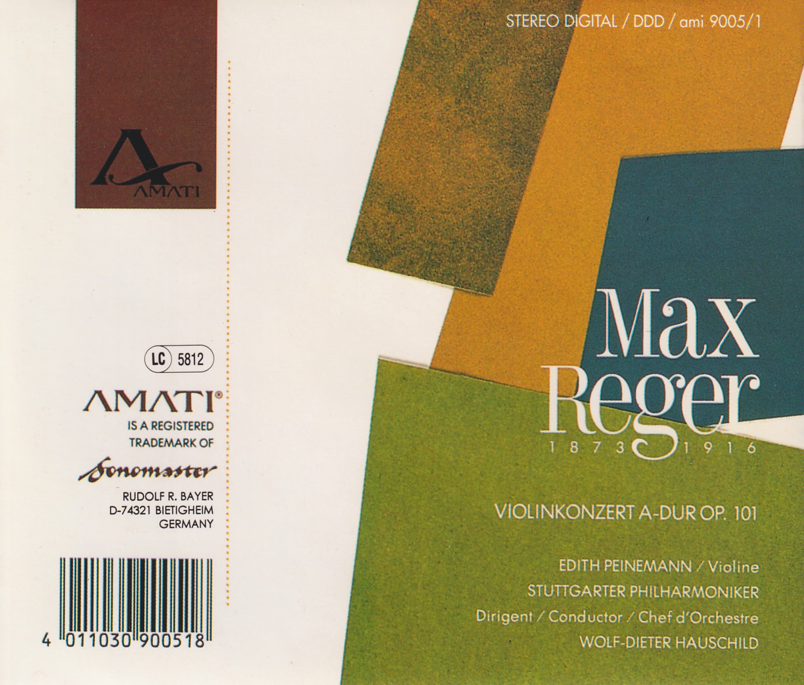 Max Reger - Violinkonzert
