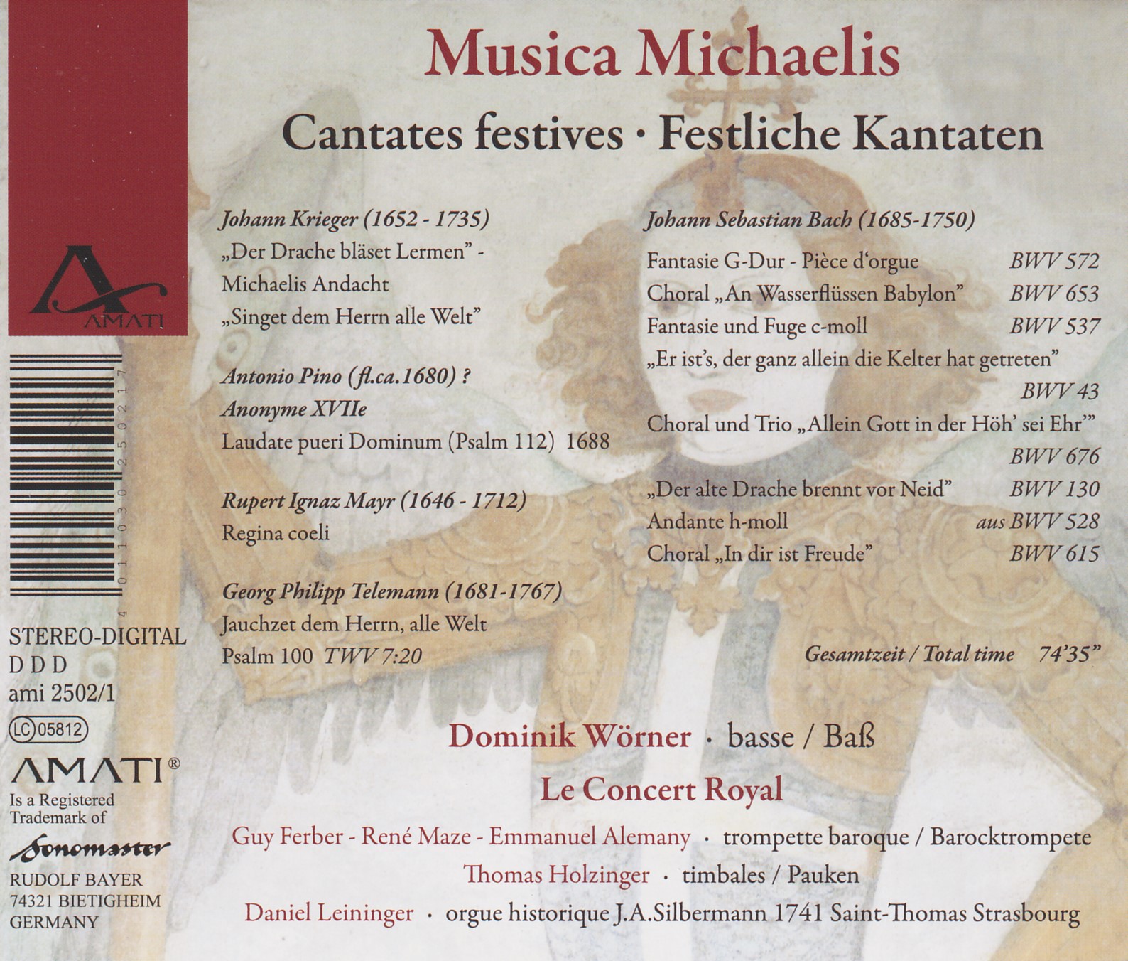 Musica Michaelis: Cantates festives - Festliche Kantaten